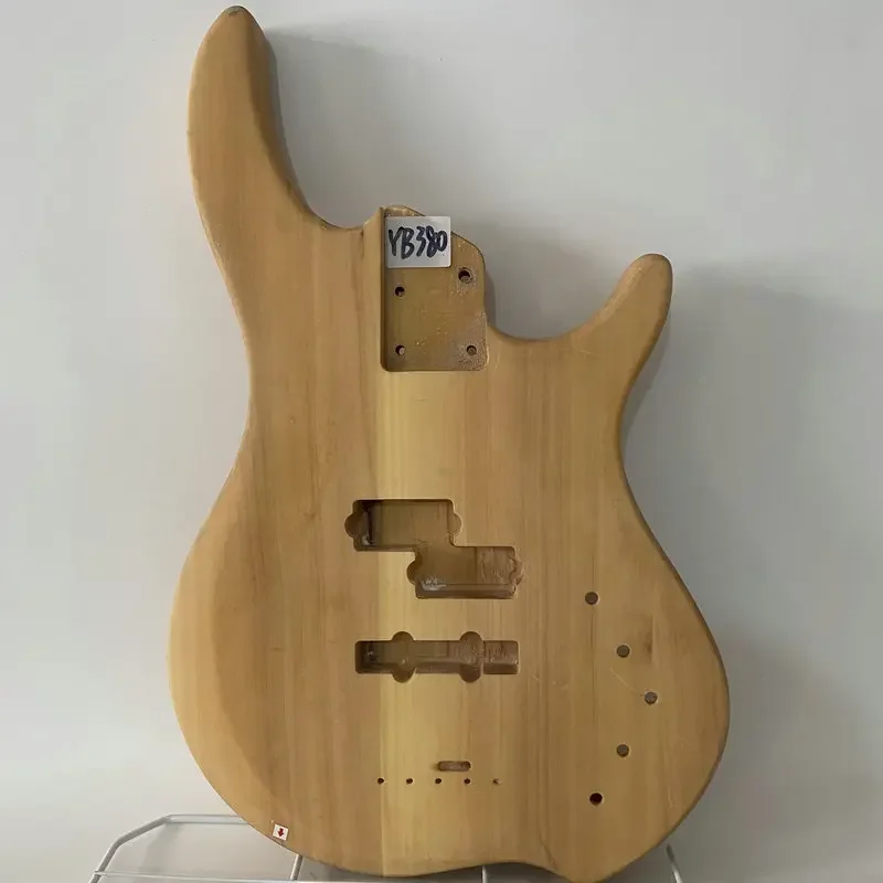 YB380 Active Bass Natural Color Solid Wood PJB Bass Guitar Body Right Hand Surface Damages and DIRTY Stock Items