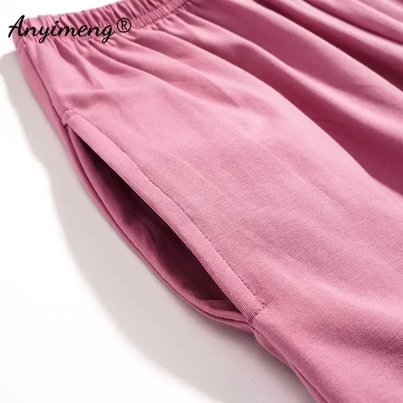 2XL 3XL 4XL Autumn Winter Cotton Fashion Sporty Womens Pink Pajamas Set Elegant Tennis Sleepwear for Girls Elegant Woman Pijamas