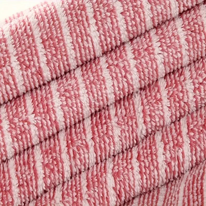 6-Piece Coral Fleece Bath Towel & Washcloth Set 4