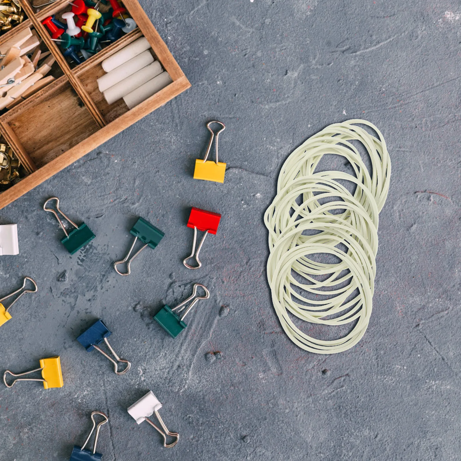 

Heavy Duty Elastic Binding Strap Rubber Bands For Home Office Garbage Can Bundling Supplies Strong Multi-Use Rubber