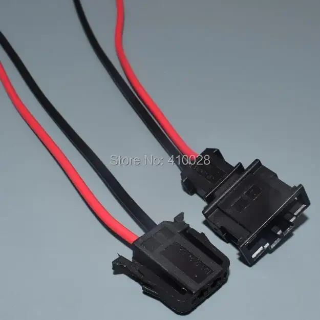 worldgolden 2pin 3.5mm 2 hole electric auto plug Sensor Wire Harness connectors for vw 191 972 702 191972702