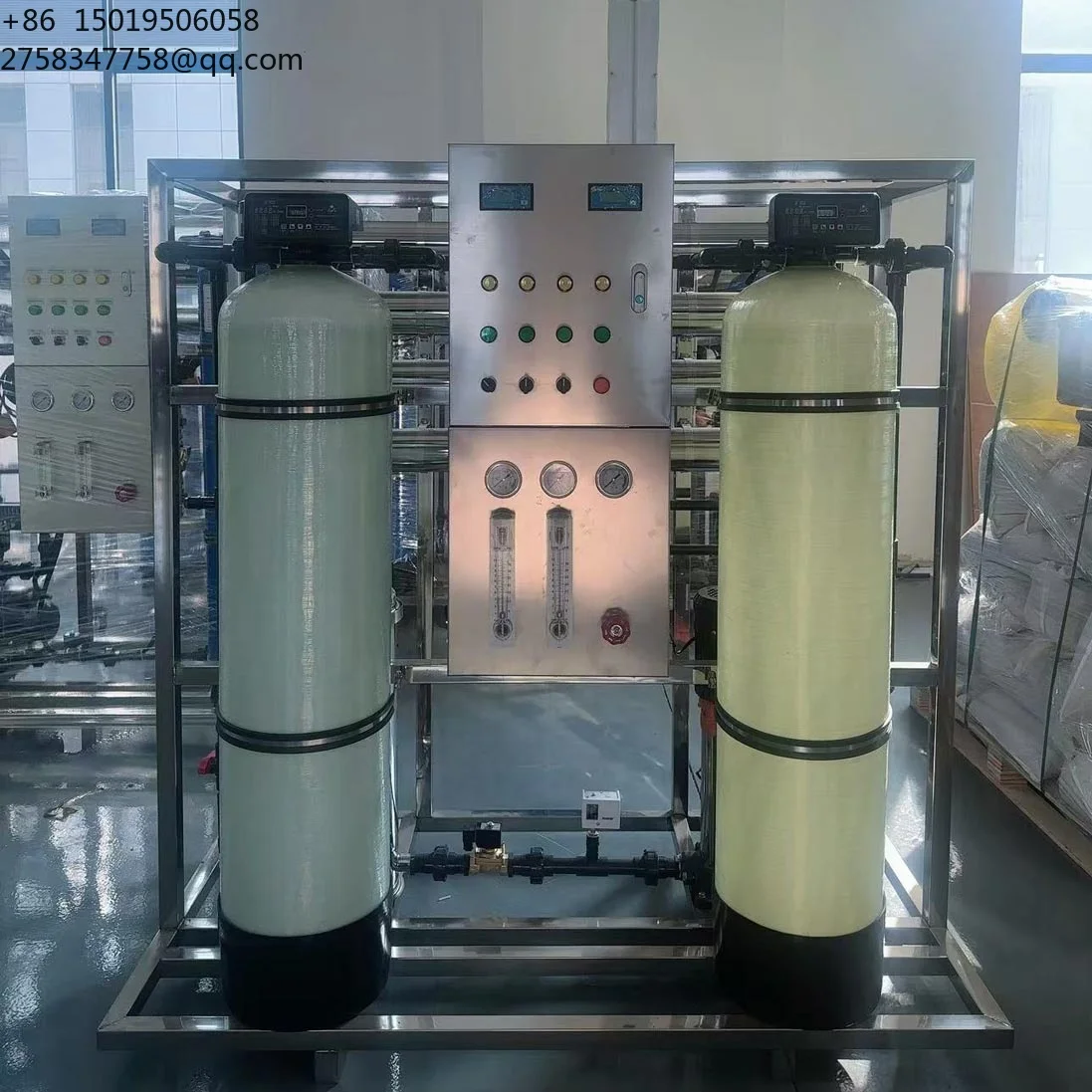 Sales 250L/hr Complete Ro Water Treatment System Bottled Mineral 500 Lph 1000 Litres Reverse Osmosis Water Filter Plant