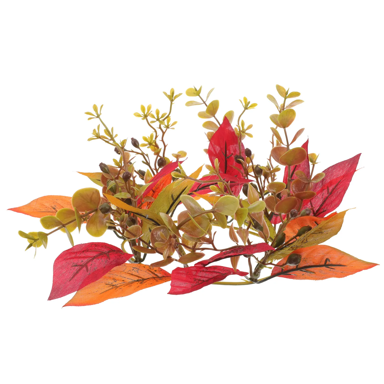 

Garland Decoration Autumn Wreath Centerpieces for Tables Thanksgiving Pendant Artificial Leaf Plastic Party