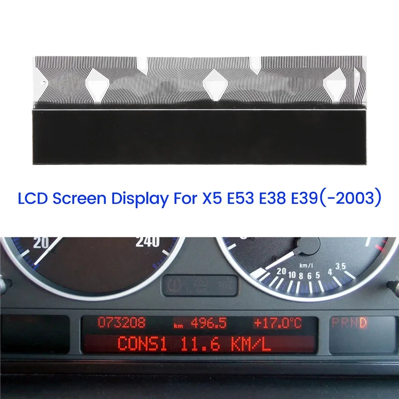 

Car Instrument Cluster LCD Screen Display For-BMW X5 E53 E38 E39(-2003) Dashboard Pixel