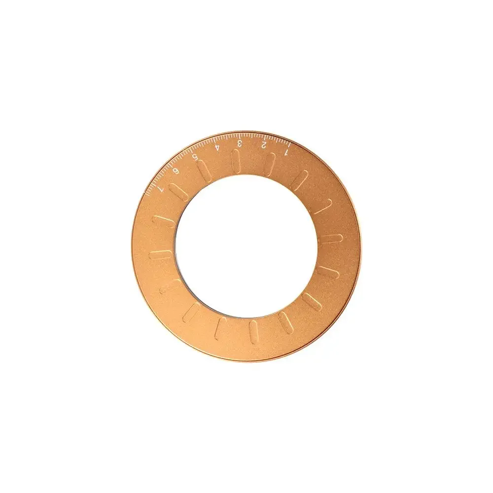 Creative Adjustable Circle Drawing Ruler Stainless Steel Measurement Round Ruler Rotatable Round Compass Stretch Ruler Gauging