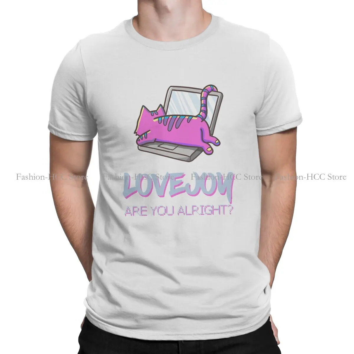 Dream SMP Game Polyester TShirts Lovejoy Personalize Homme T Shirt Hipster Tops