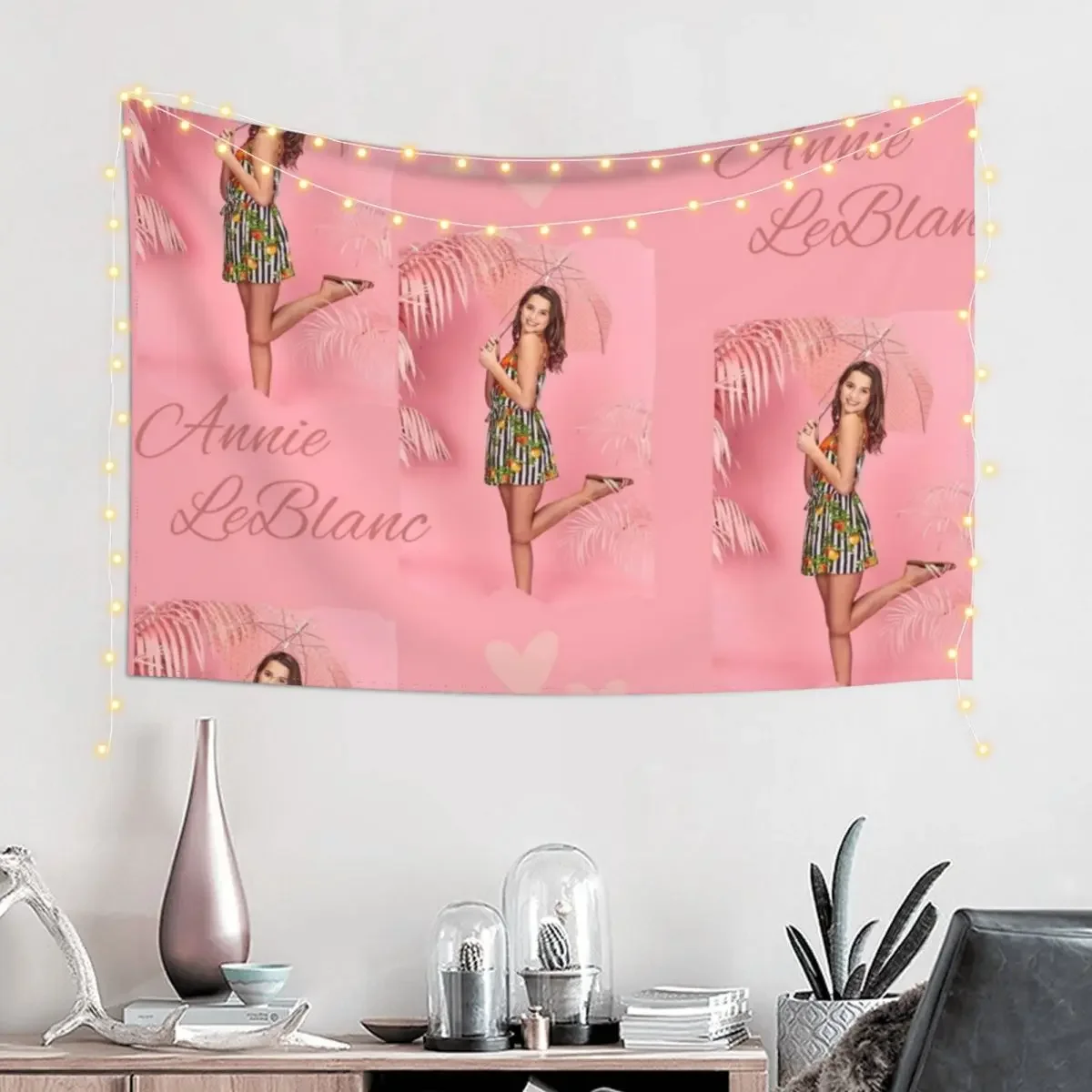 Annie Leblanc Tapestry House Decorations Aesthetic Decoration Korean Room Decor Room Decor Cute Tapestry