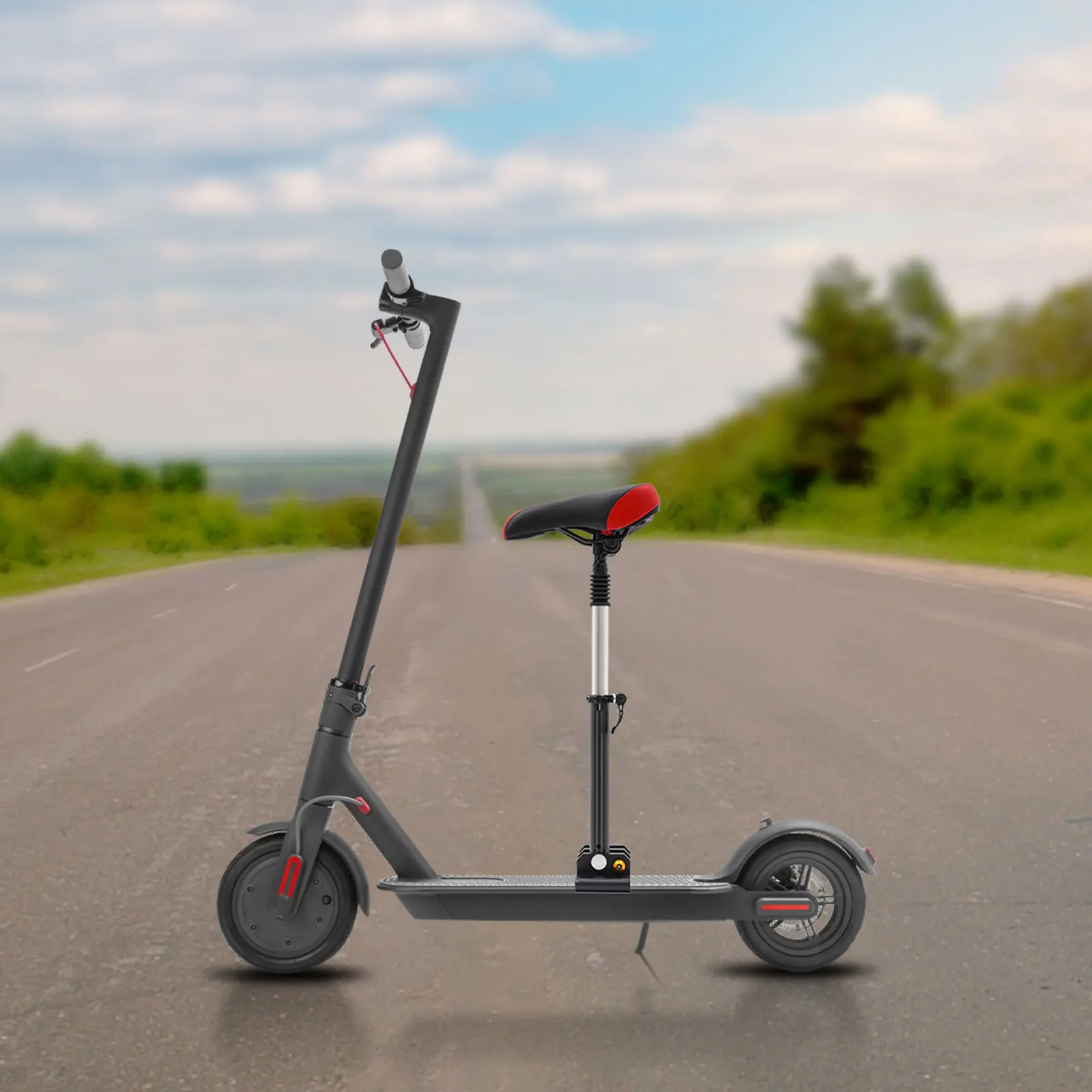 وسادة مقعد سكوتر ارتفاع قابل للتعديل لـ Xiaomi M365/M365 Pro سرج دراجة مريح لركوب سكوتر كهربائي