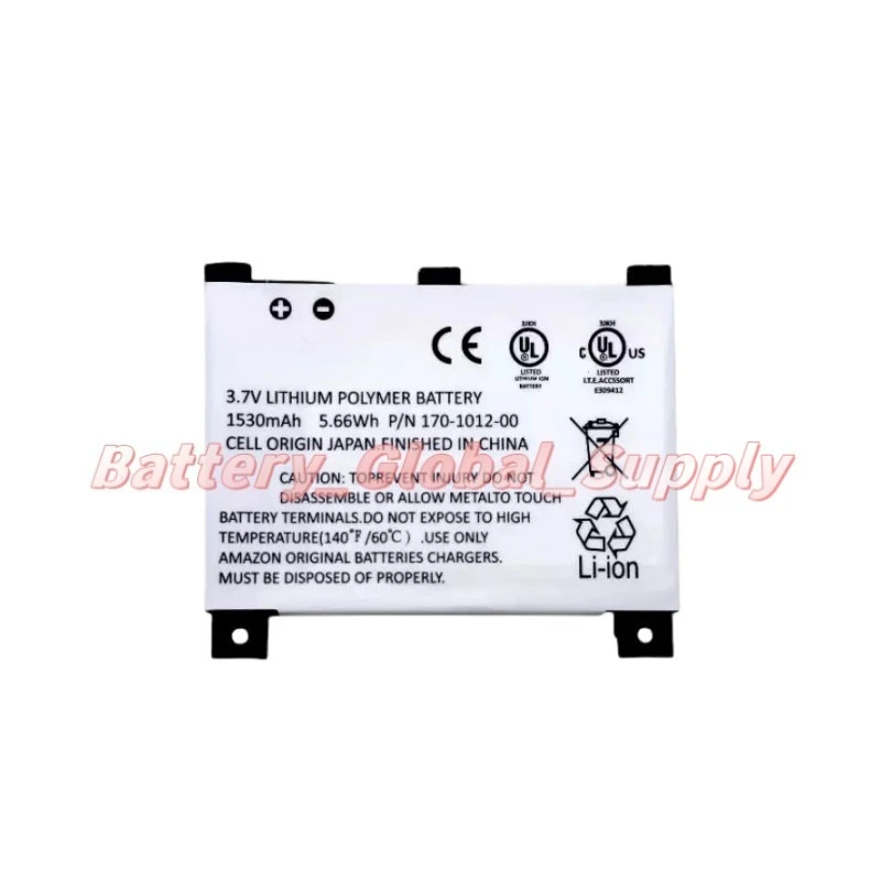 

Applicable to 170-1012-00 D00611 S11S01B battery 3.7V 1530mAh fast delivery