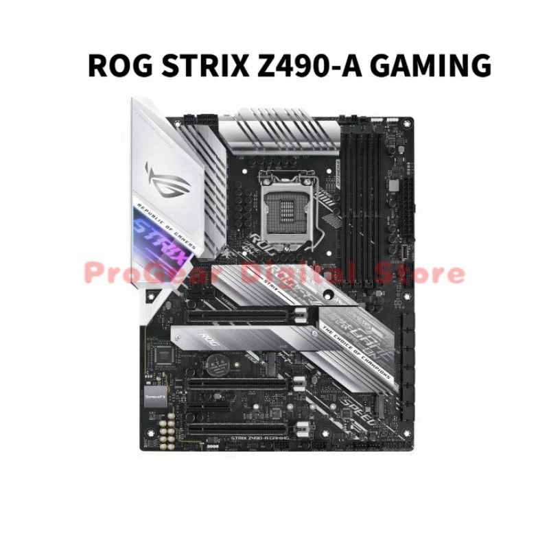 

Материнская плата Asus ROG STRIX Z490-A GAMING LGA 1200 DDR4 ATX