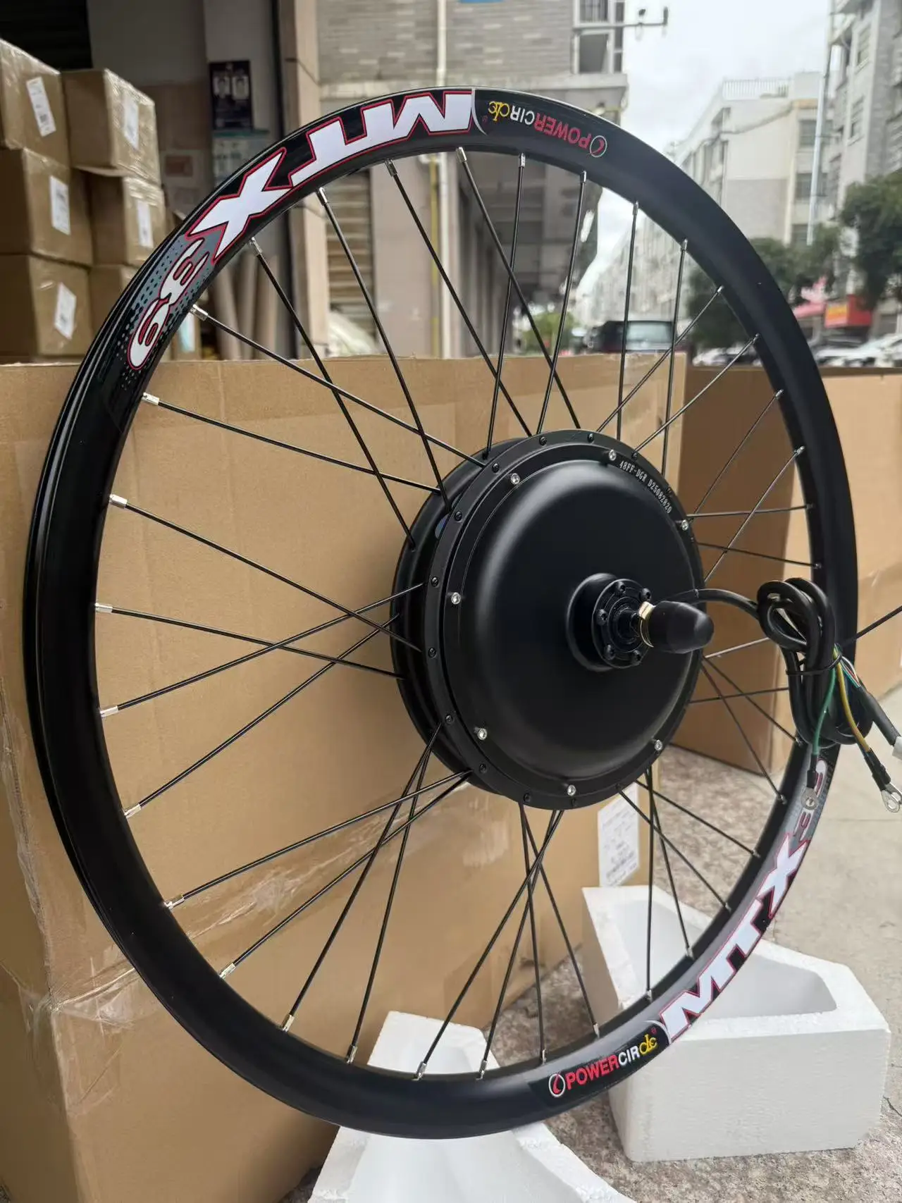 

New MTX39 72V 5000W EBike Conversion Kit Motor Wheel Brushless Gearless Hub Motor Mountain Bike Parts 3000W with S966 Display