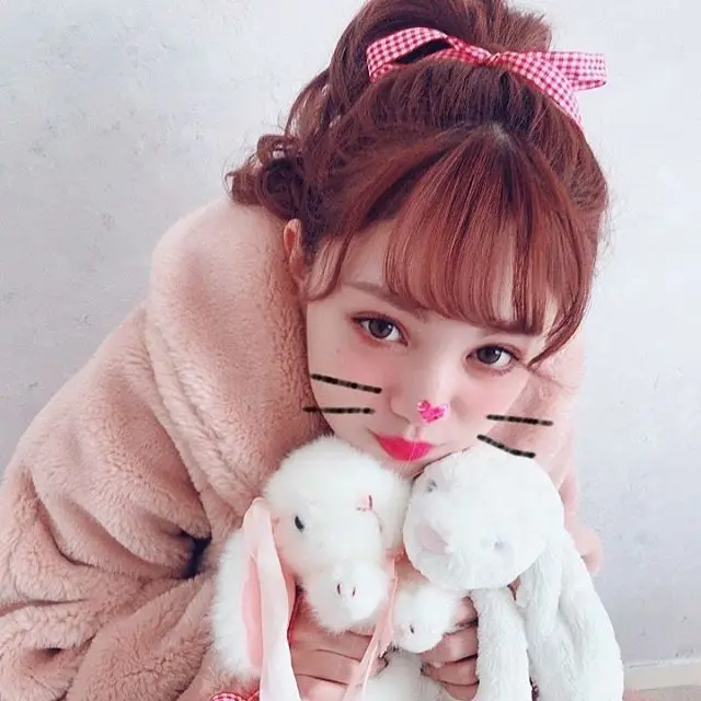 

Magazine Style Girl Heart Lop Ear Lying Rabbit Doll Bunny stuffed soft Plush Toy couple birthday christmase gift
