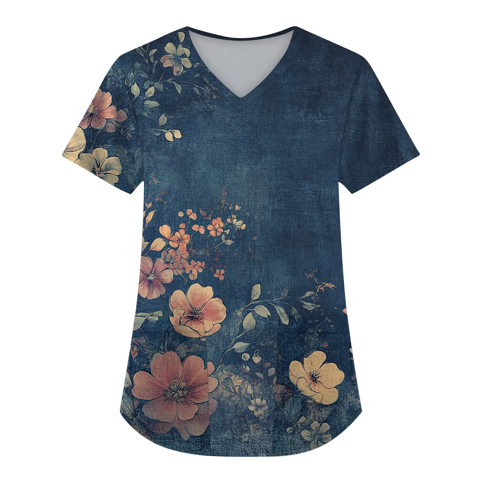 زي مستشفى السريري للنساء، قميص للتمريض السريري بأكمام قصيرة، زي عمل للممرضات، ملابس صحية للأطفال