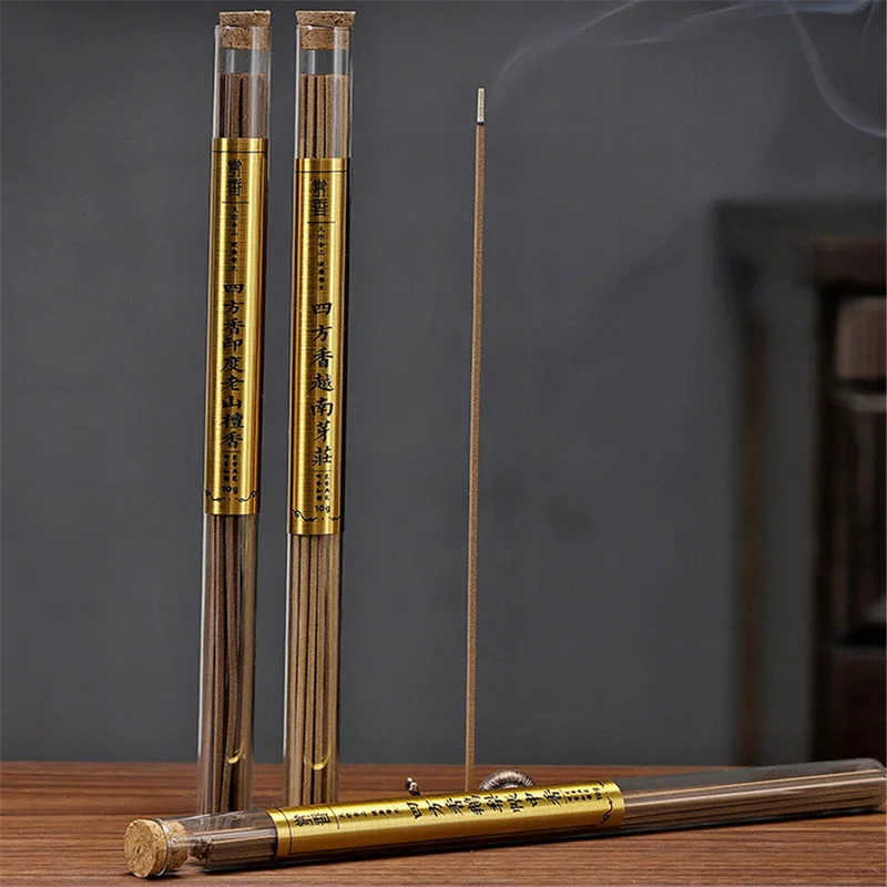 20pcs Quartet Tibetan Incense Sticks Vietnam Indian Incenses Agarwood Spices Stick Fragrance Sandalwood Home Aromatherapy