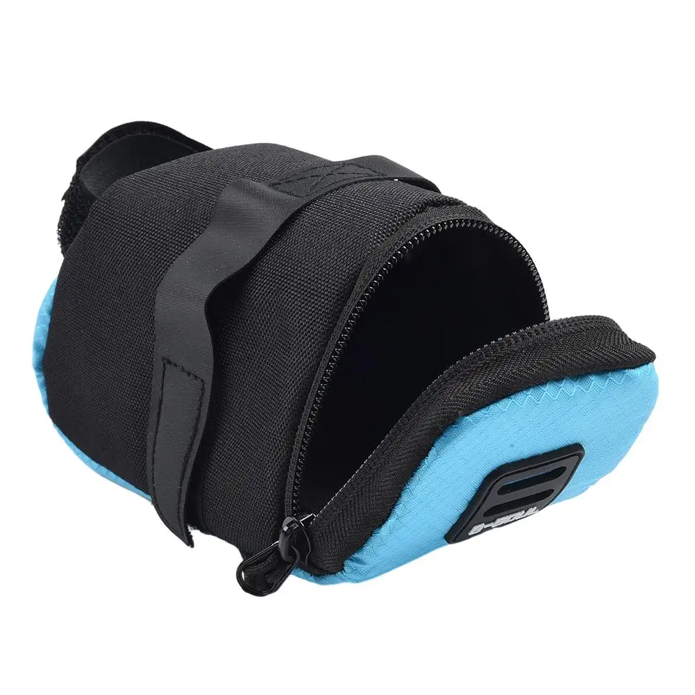 Bicycle Folding Tail Bag Saddle Bag 15*7*7cm Mountain Bike Rear Back Pocket Seat Storage Bag For Outdoor Cycling Accessories