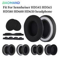 1 set Replacement EarPads Earpads Headband for Sennheiser HD545 HD565 HD580 HD600 HD650 Headphones Memory Foam Ear Cushion Cover