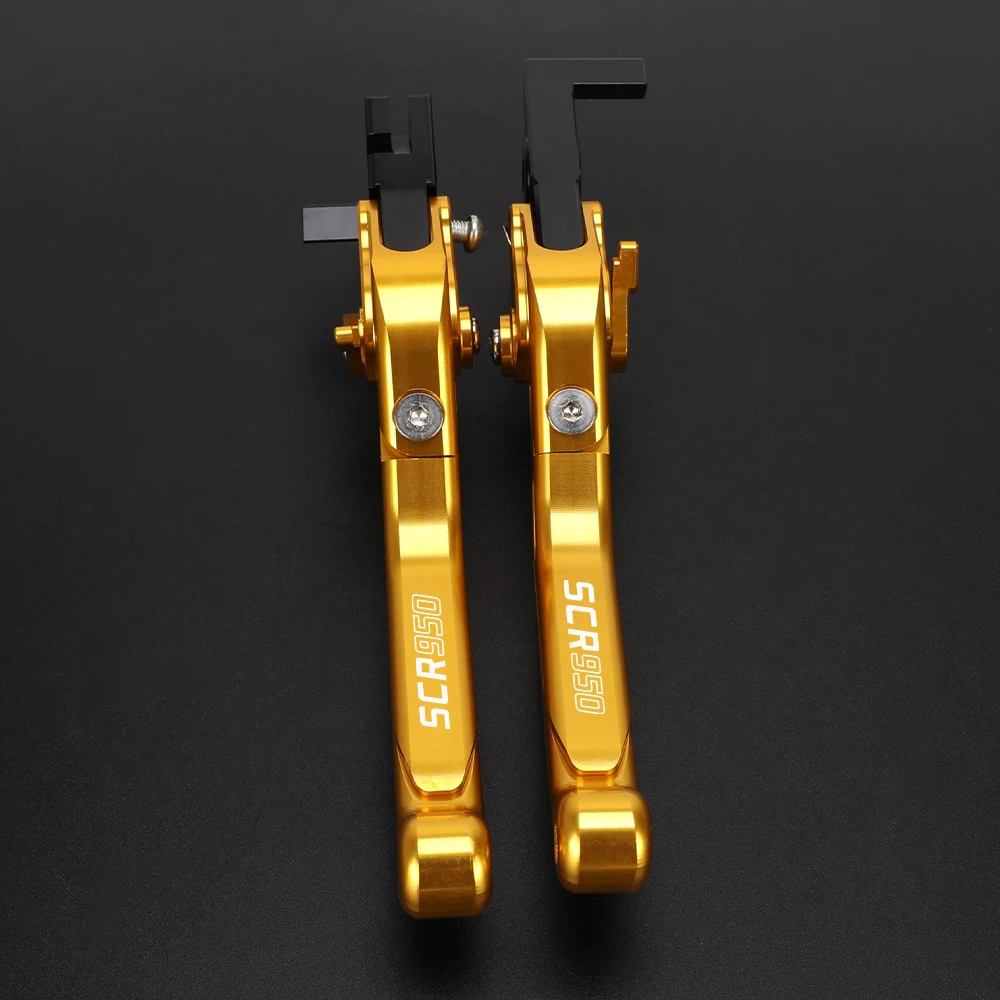 For YAMAHA SCR 950 2017 2018 2019 2021 Clutch Lever Brake Lever Set Foldable Adjustable Handle Levers Motor Accessories Part