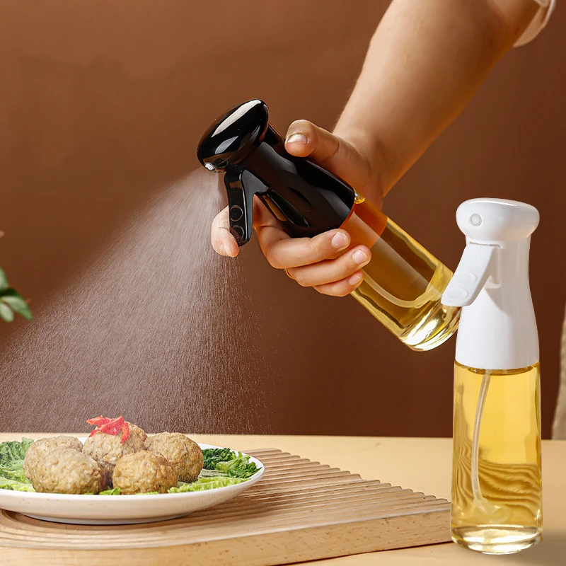 

Atomizing Air Pressure Spray Bottle Oil Sprayer for Cooking Edible Oil Olive Oil BBQ Steak Picnic Lose Fat Fitness Kitchen Tools