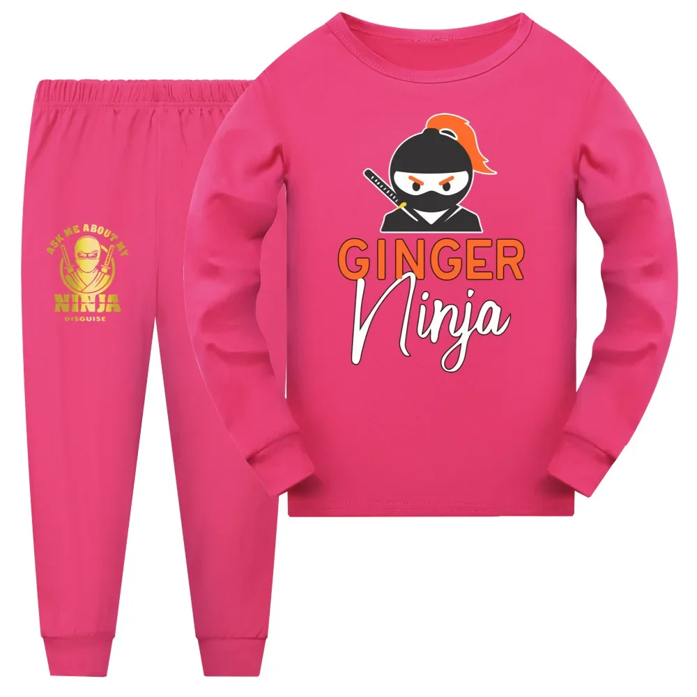 Toddler Girl NINJA KIDZ Clothes Girls Boutique Outfits Shirt Pants Baby Kids Pijama for Boy Pajama Trausuit Baby Girl Lounge Set