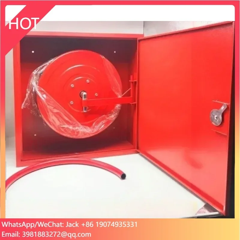 

High Quality Complete Fire Hose Reel Include The Hose, The Box and The for Textile Industry