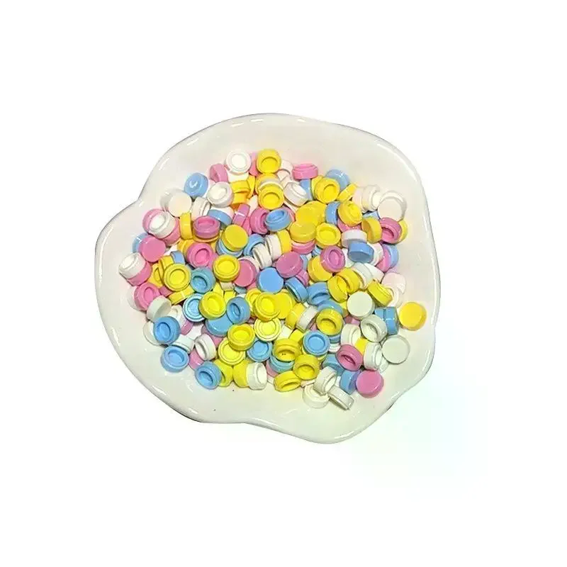 Round Brick Fillers, Multicolored Mini Particles For Handmade Crunch Balls, Squeeze Balls And Shaker Charm DIY Crafts