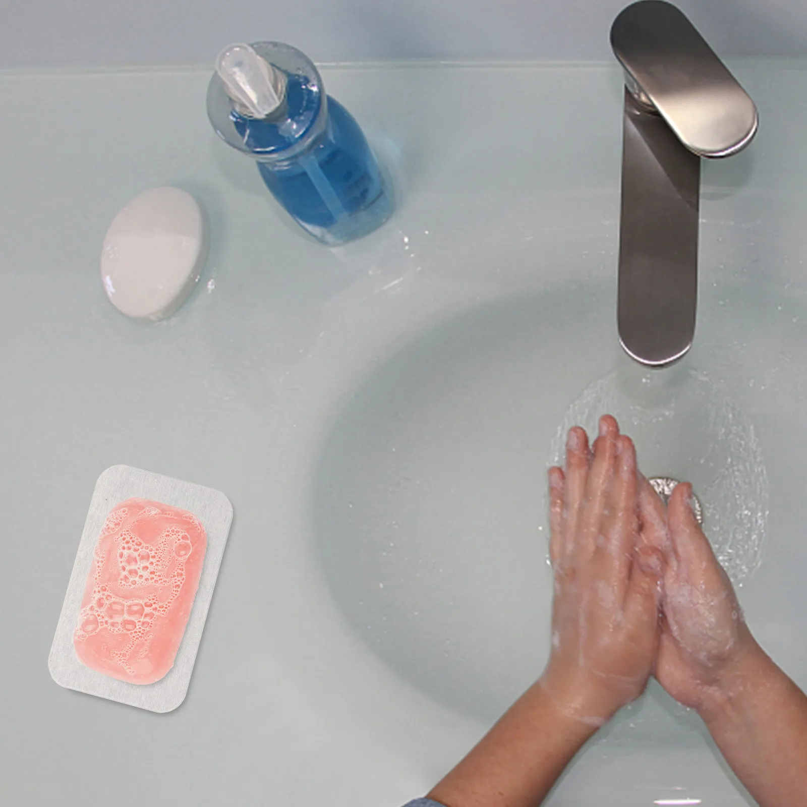 

2Pcs Grey Diatomite Soap Dish Water Absorbent Anti-Slip Mat for Bathroom Kitchen Car Refrigerator Use Soap Dishes for Bathroom