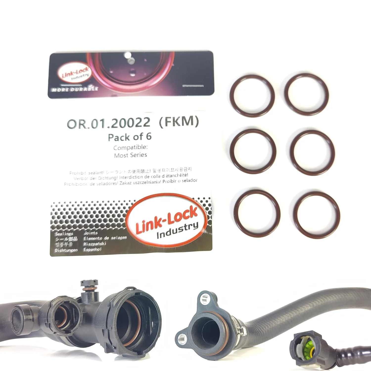 6PCS Fkm Viton OR.0…