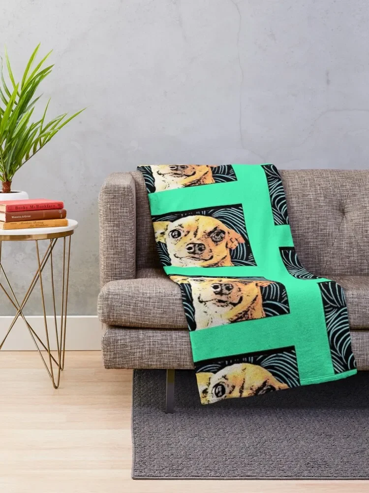 Chiweenie Love Throw Blanket halloween Blankets Sofas Of Decoration anime Blankets