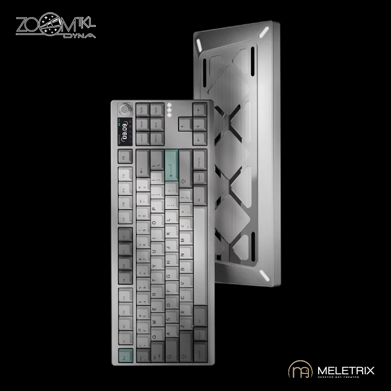 المبيعات الساخنة ZOOMTKL DYNA مجموعة لوحة المفاتيح الميكانيكية المخصصة القياسية إسكات القطن ثلاثي الوضع لتقوم بها بنفسك حشية الشاشة الأيدي على مجموعة اللاعبين #6