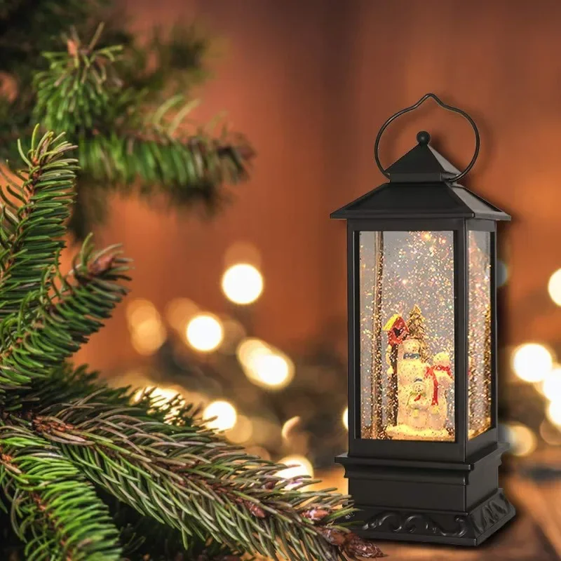A variety of Christmas lights with music oil lights wind lights Christmas decorations  gifts