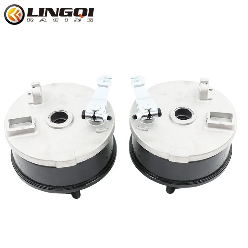 

LING QI Bull Brake Drum Diagonal 110mm (Silver Sword) Is Suitable For Beach Buggies And Go Karts