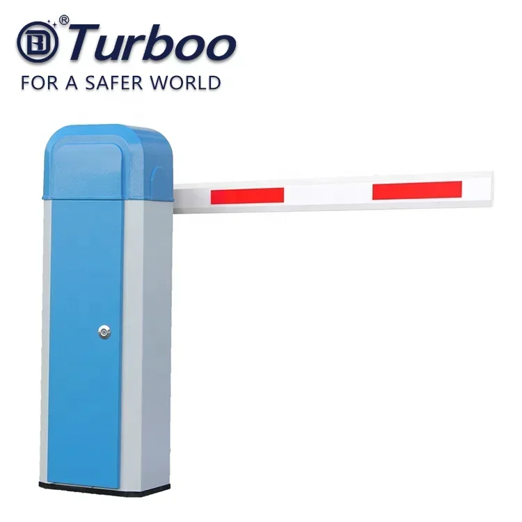 Fully Automatic Vehicle Parking Boom Barrier Gate Straight Arm Barrier For Parking And Road