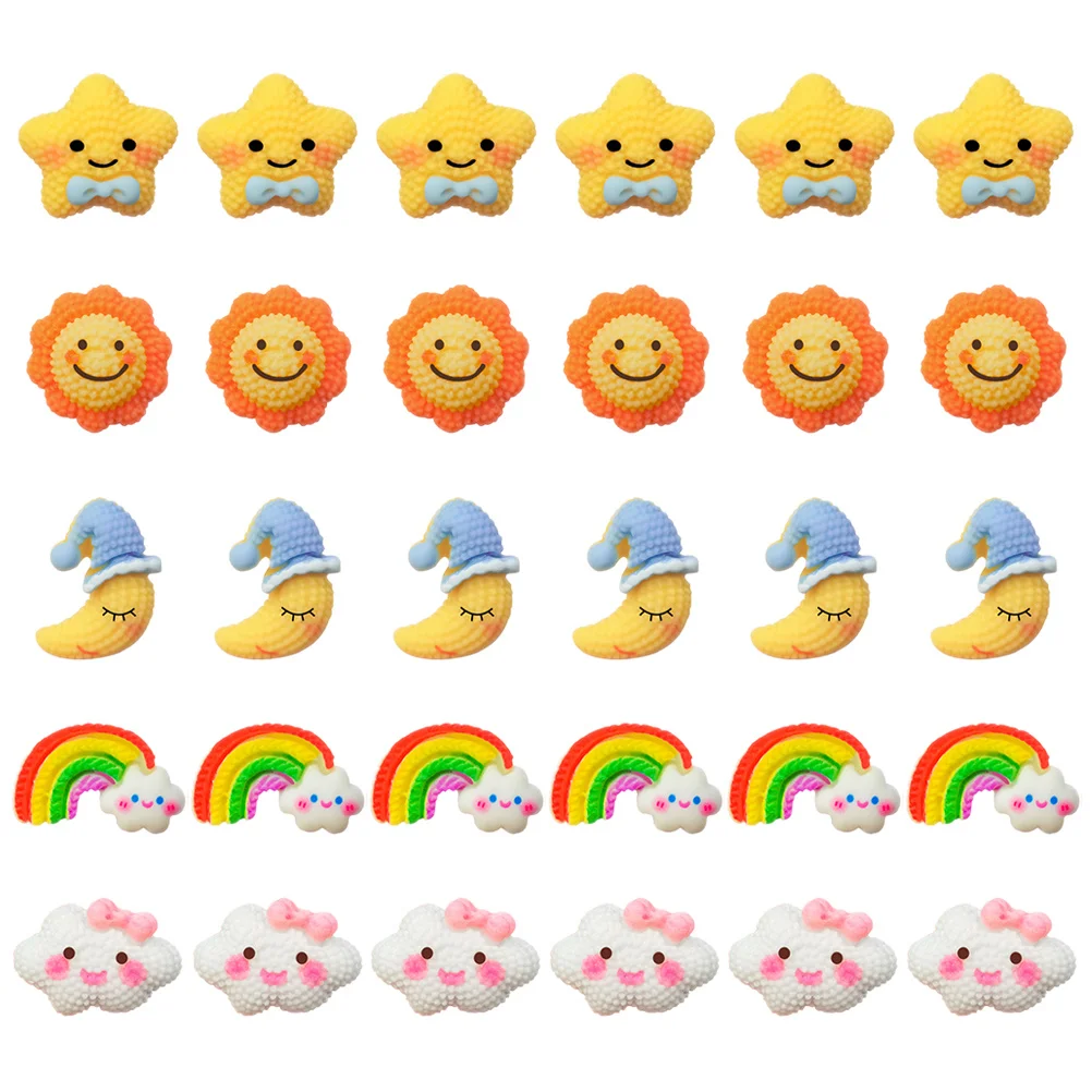 30 قطعة من ملحقات مكتب العمل الرائعة دبابيس ضغط معدنية من الراتينج مسامير زخرفية للوحة الفلين صور جدارية لوضع علامات على خريطة السفر