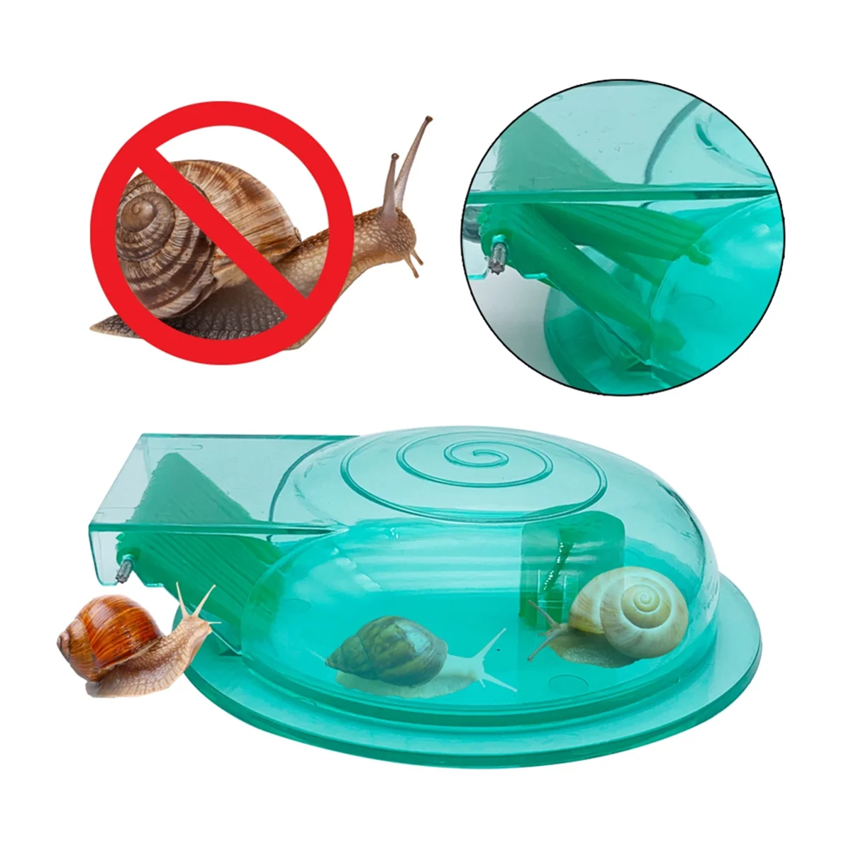 Aquarium Snail Remover Cleaning Supplies for Fish Tank Water Grass Snail Catcher Clean Accessories