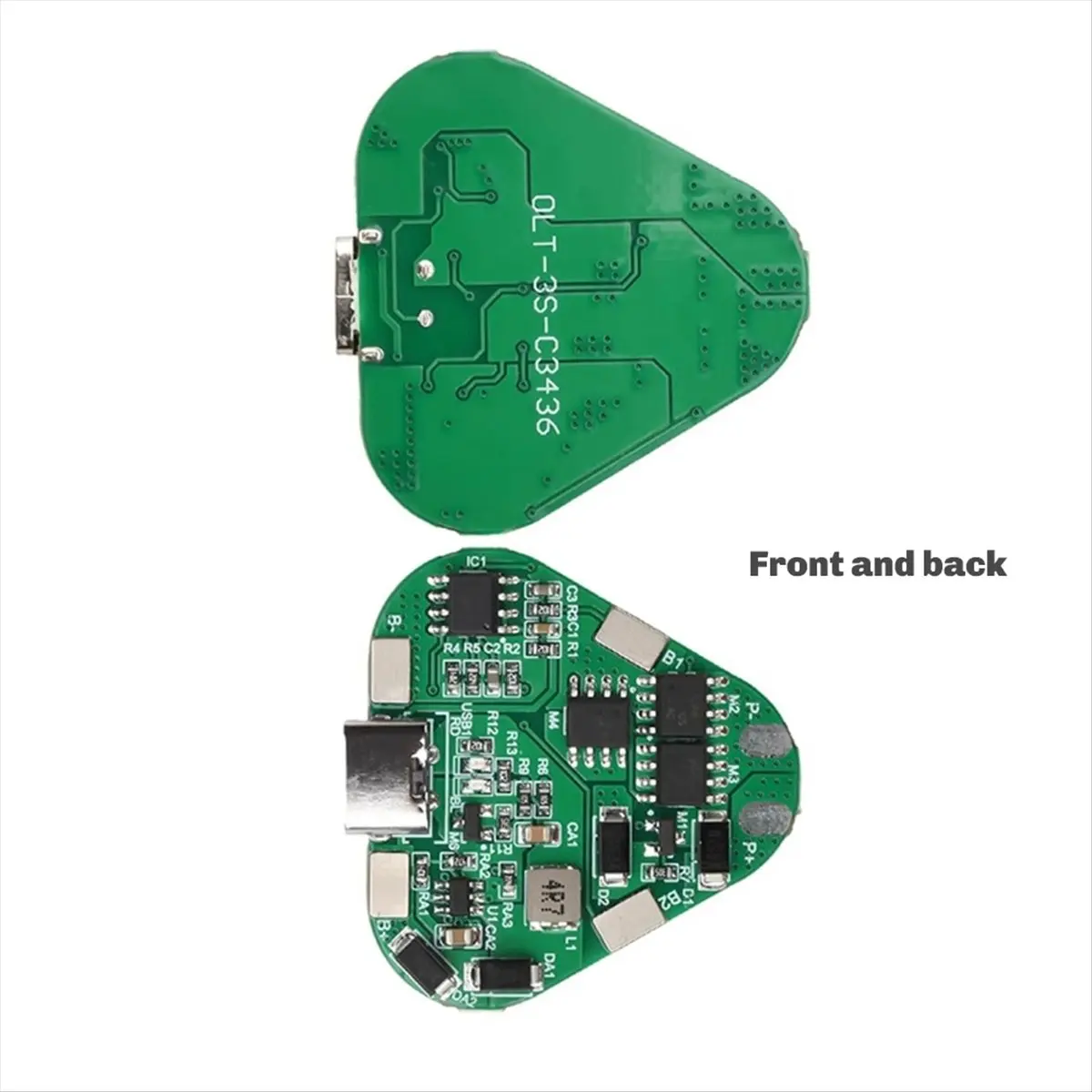 2Pcs 3S 12V 18650 Lithium Battery Protection Board Overcharge over PCB 18650 Lithium Battery Board