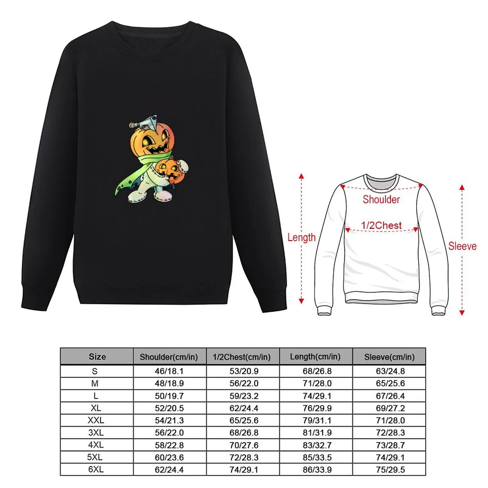 Pumpkinmon Digimon Pullover men's clothing autumn clothes korean style clothes japanese style winter man sweatshirt
