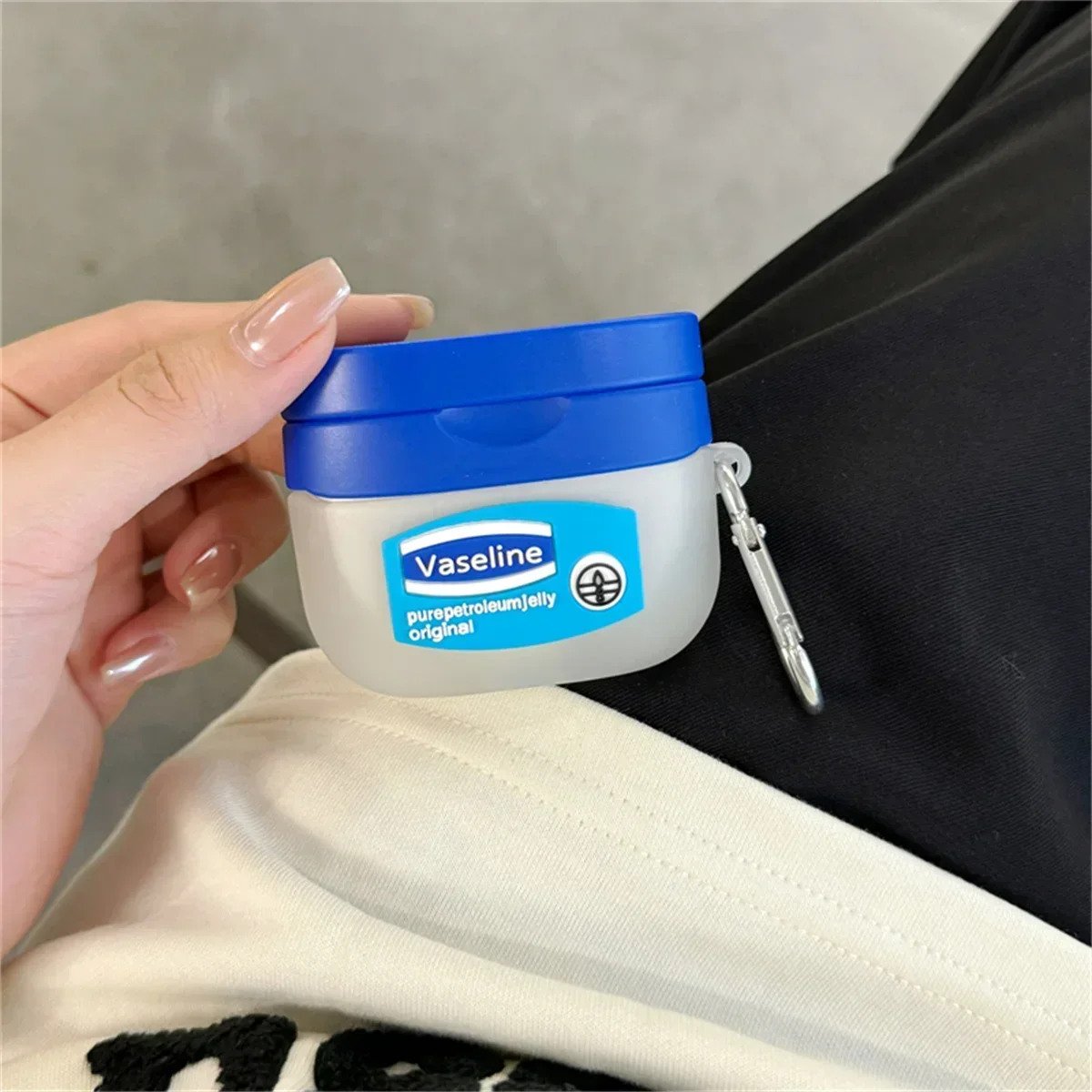 For Bose Ultra Open Earbuds New Case,Cute Creative Popular vaseline design Silicone Cover for Bose Open Earbuds with Hook