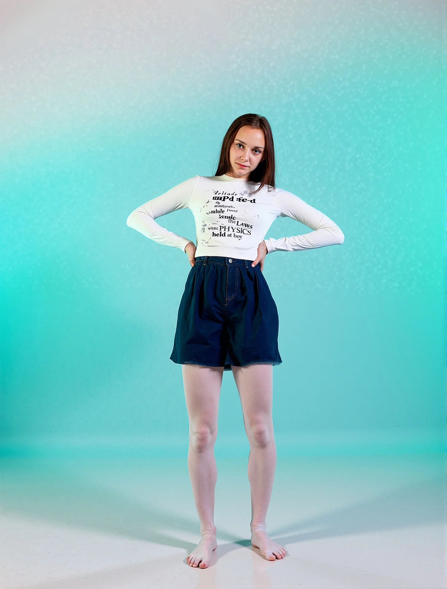 Camisetas de Manga Larga para Mujer, Invierno, Aislamiento Central, Diseño Innovador, Estilo Japonés Dulce, Compras Navideñas, Neutral