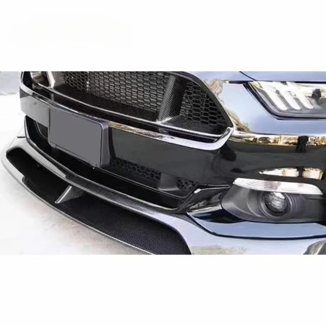 

For Mustang S550 15-17 Upgrade AC Style Body Kit Mustang Front Bumper Lip Carbon AC Front Lip