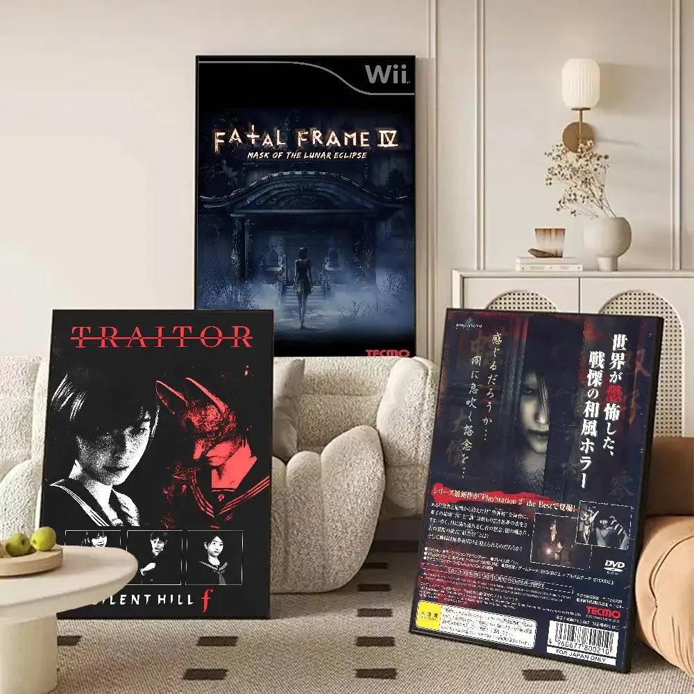 Video Game F-Fatal F-Frame   Poster Art With Prints Home bedroom living room decoration gift