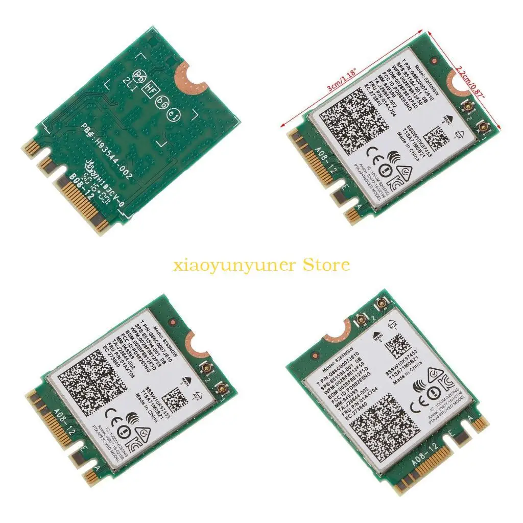 

P9JB 8265 AC AC8265 8265NGW NGFF для карты M.2 Wi-Fi WIFI Bluetooth-совместимый