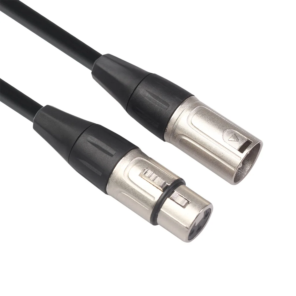 3 Pin XLR Cable Male to Female Canon Plug Audio Cable Shield for Mixer Microphone Amplifier 0.3m 1m 1.8m 3m 5m 10m 15m