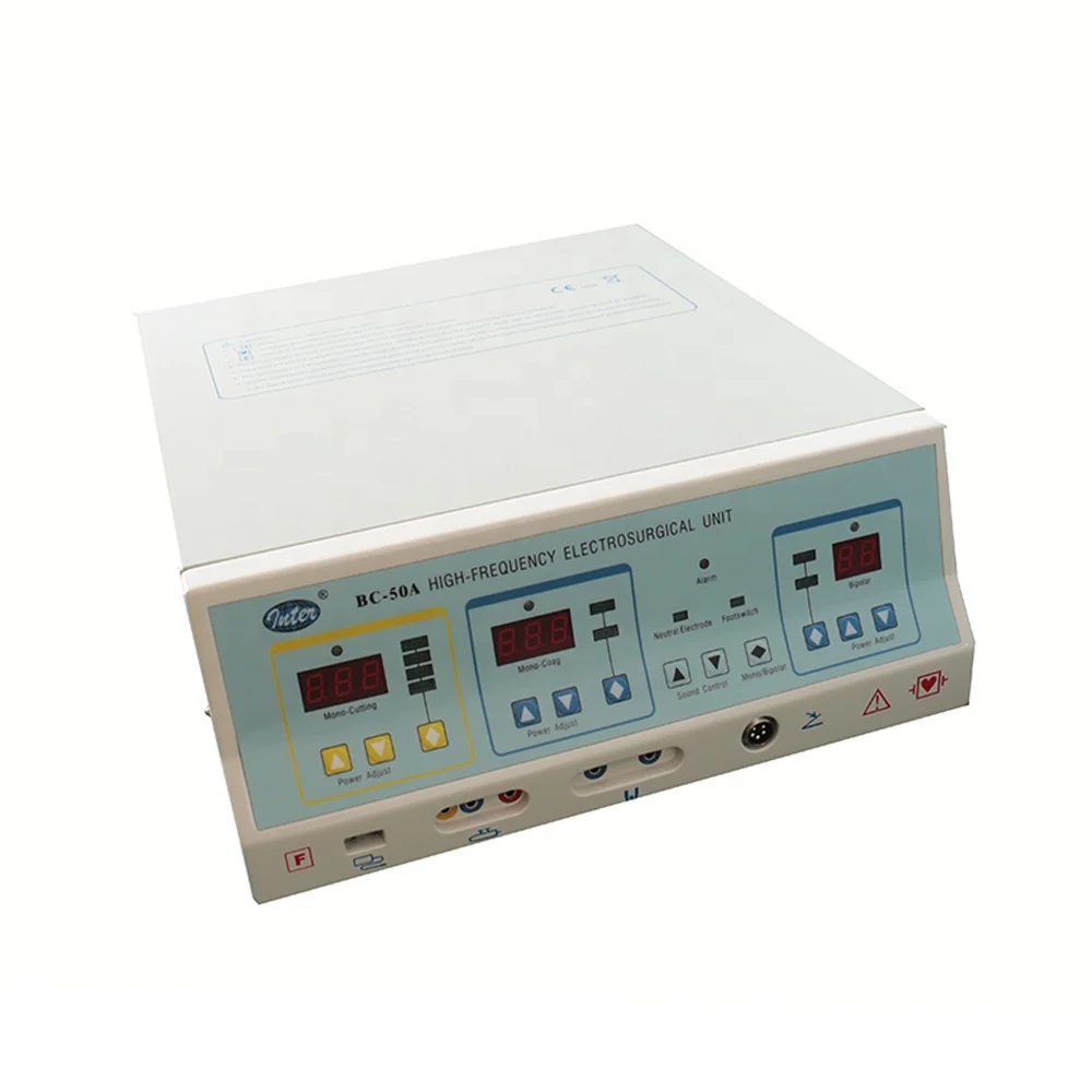 Portable high frequency electrosurgical unit rf electro monopolar cautery surgical machine diathermy 