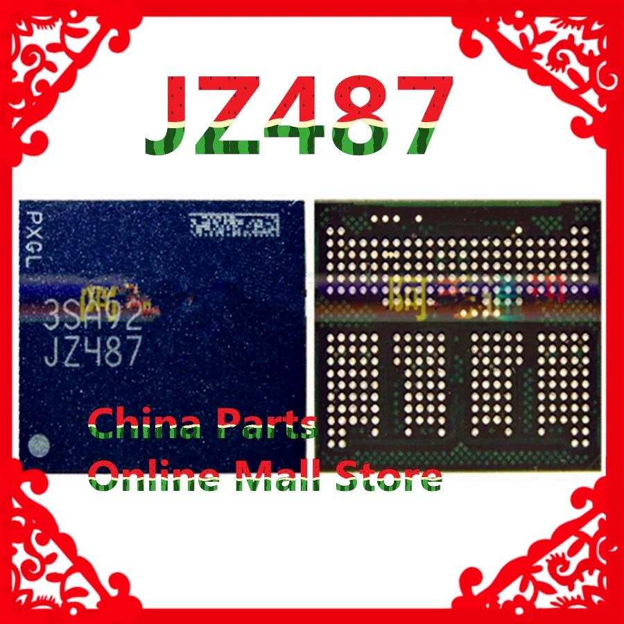 

BGA297 uMCP Font Library 256G+16G JZ487 MT30AZZZEDA0TPWL-031 W.20W Storage