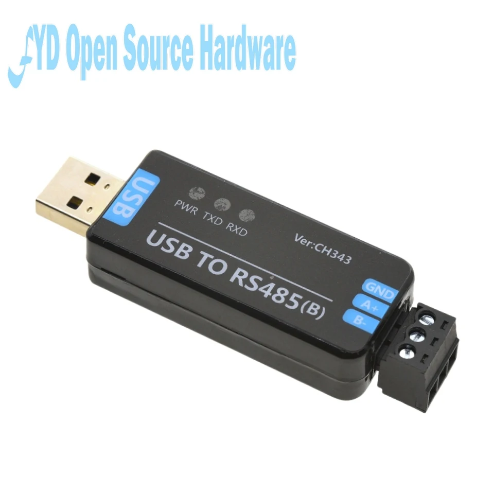 USB من الدرجة الصناعية إلى RS485 محول المنفذ التسلسلي RS485 وحدة الاتصالات FT232RNL/CH343G