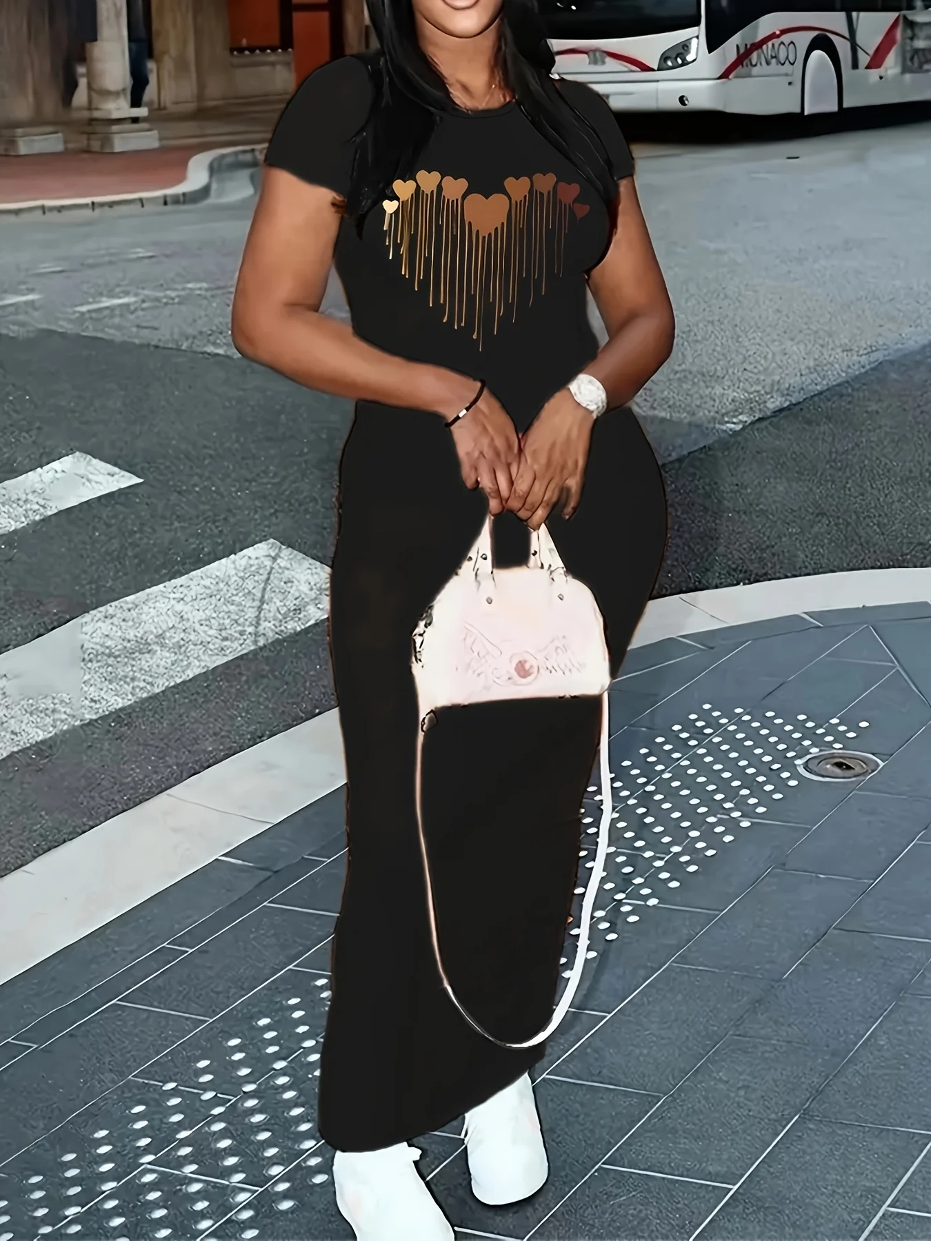 Verão preto sexy vestido feminino amor fonte impressão casual fino ajuste sem mangas em torno do pescoço camiseta mini vestido