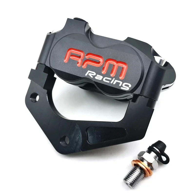 Disc Brake Caliper Moto Front 4 Piston Radial Mounting 82mm RPM For Yamaha Kawasaki Scooter Rsz Jog Force Dirt Bike GROM