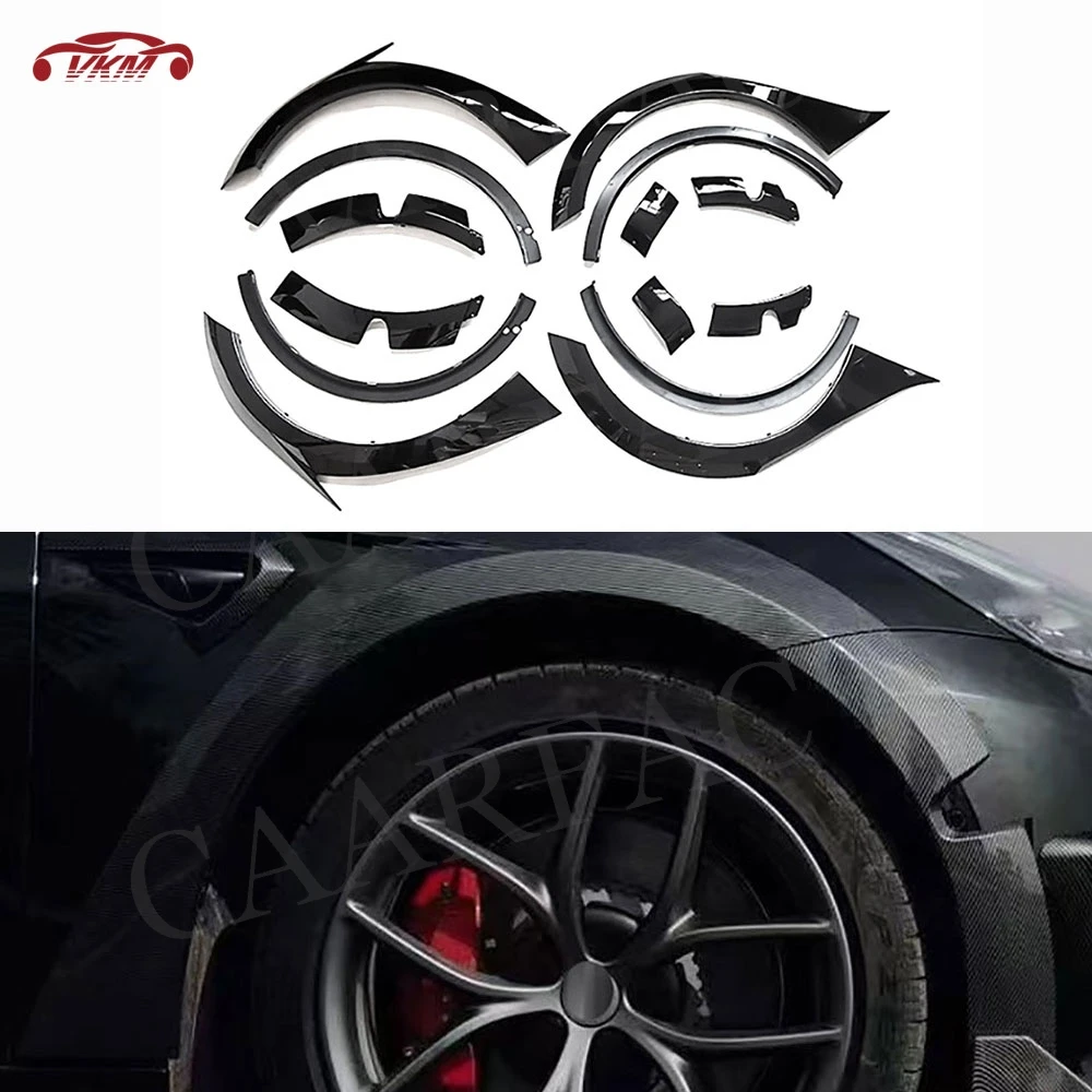 

Car Fender Flares Wide Mudguards Cover Trim for Tesla Model 3 2019+ ABS Wide Body Wheel Arches Body Kits Car Accessories