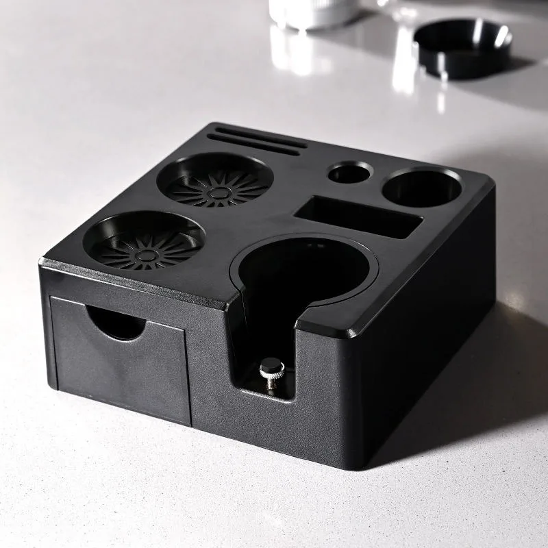 

Станция для тампера для кофе эспрессо 9 в 1, органайзер для эспрессо, подходит для 51, 54, 58 мм, держатель портафильтра-распределителя и аксессуары для экрана шайбы