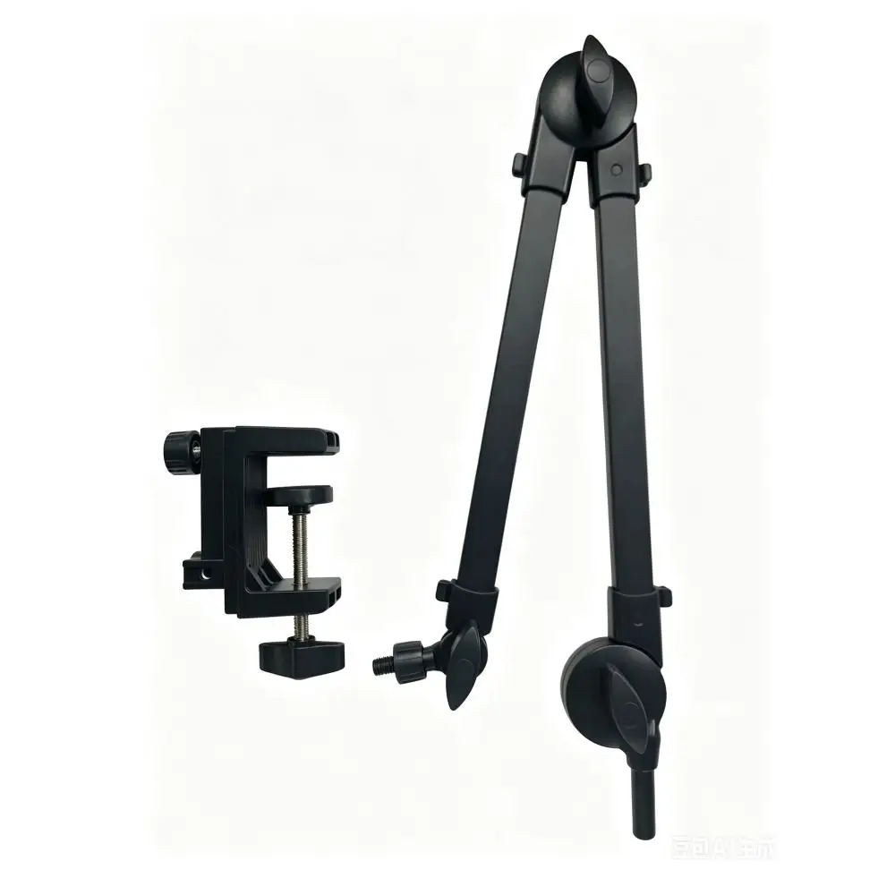 Professional 360° Rotation Microphone Boom Arm Universal Adjustable Arm Desktop Stand Sturdy Mic Stand Home Office